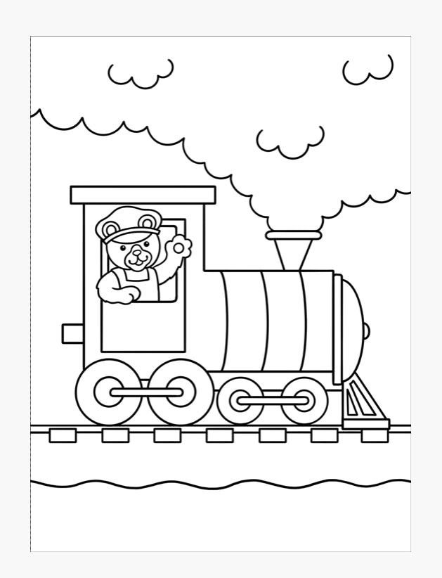 Things That Go: 1st Colouring Book
