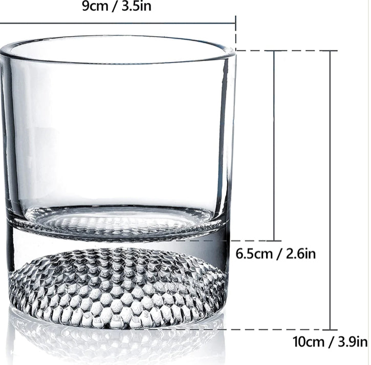 Wine Savant Golf Ball Glasses set of 2
