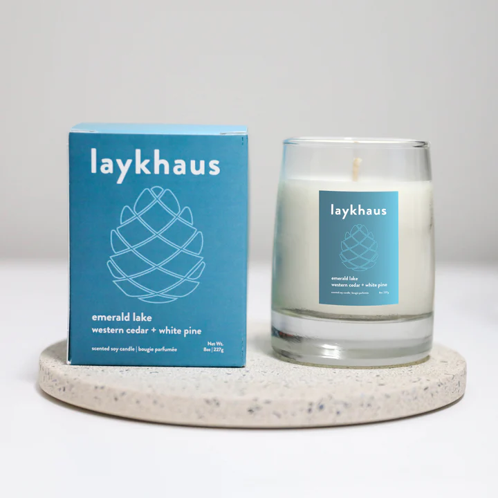 Laykhaus Emerald Lake Candle