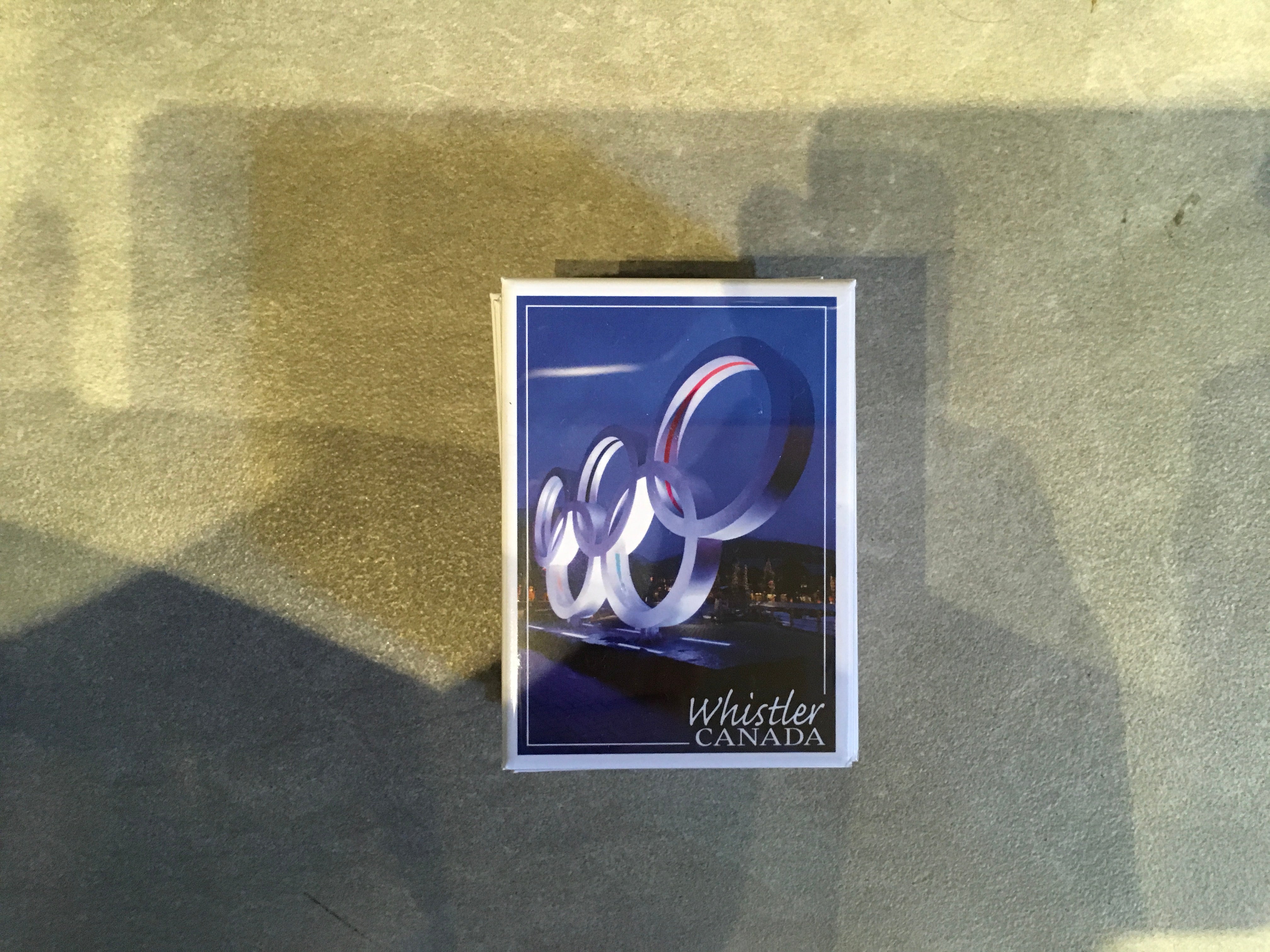 Lantern Press Rings At Night Magnet