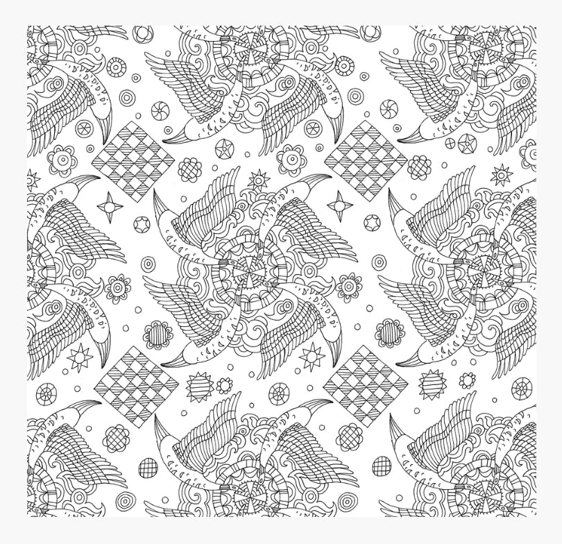 Zen Garden Colouring Book