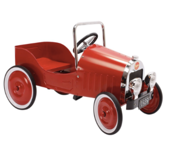 Baghera Classic Pedal Car Red