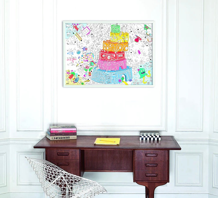 OMY Giant Poster Games + Pencil