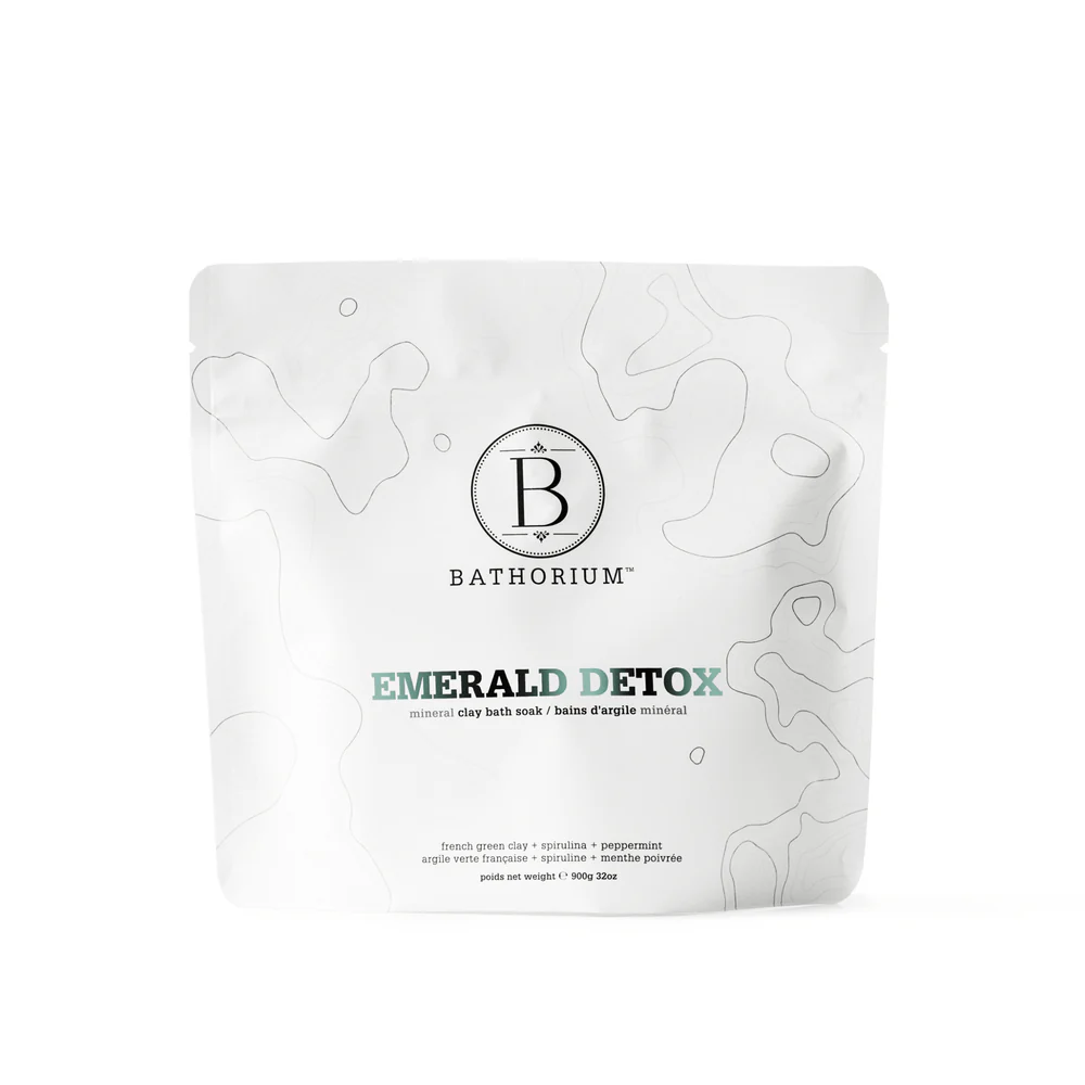 Bathorium Clay Soak Emerald Detox Mineral Bath