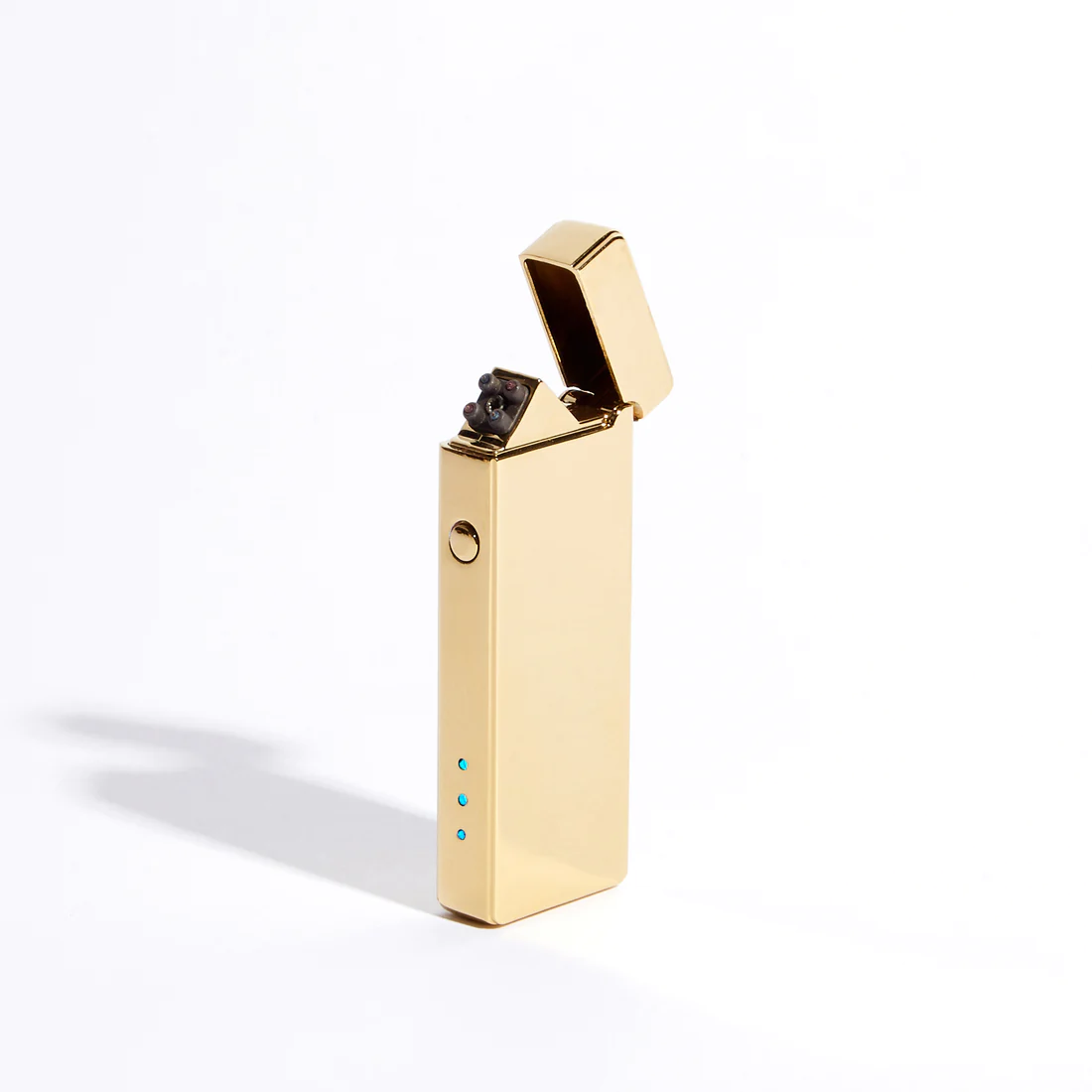 USB Lighter Company - Slim double Arc Lighter GOLD