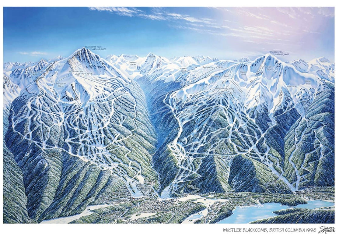 Man Behind The Maps: Legendary Ski Artist James Niehues