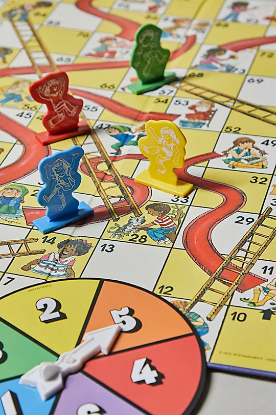 Vintage Bookshelf Edition - Chutes & Ladders