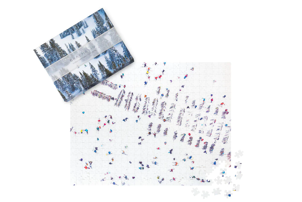 Gray Malin - The Snow Puzzle