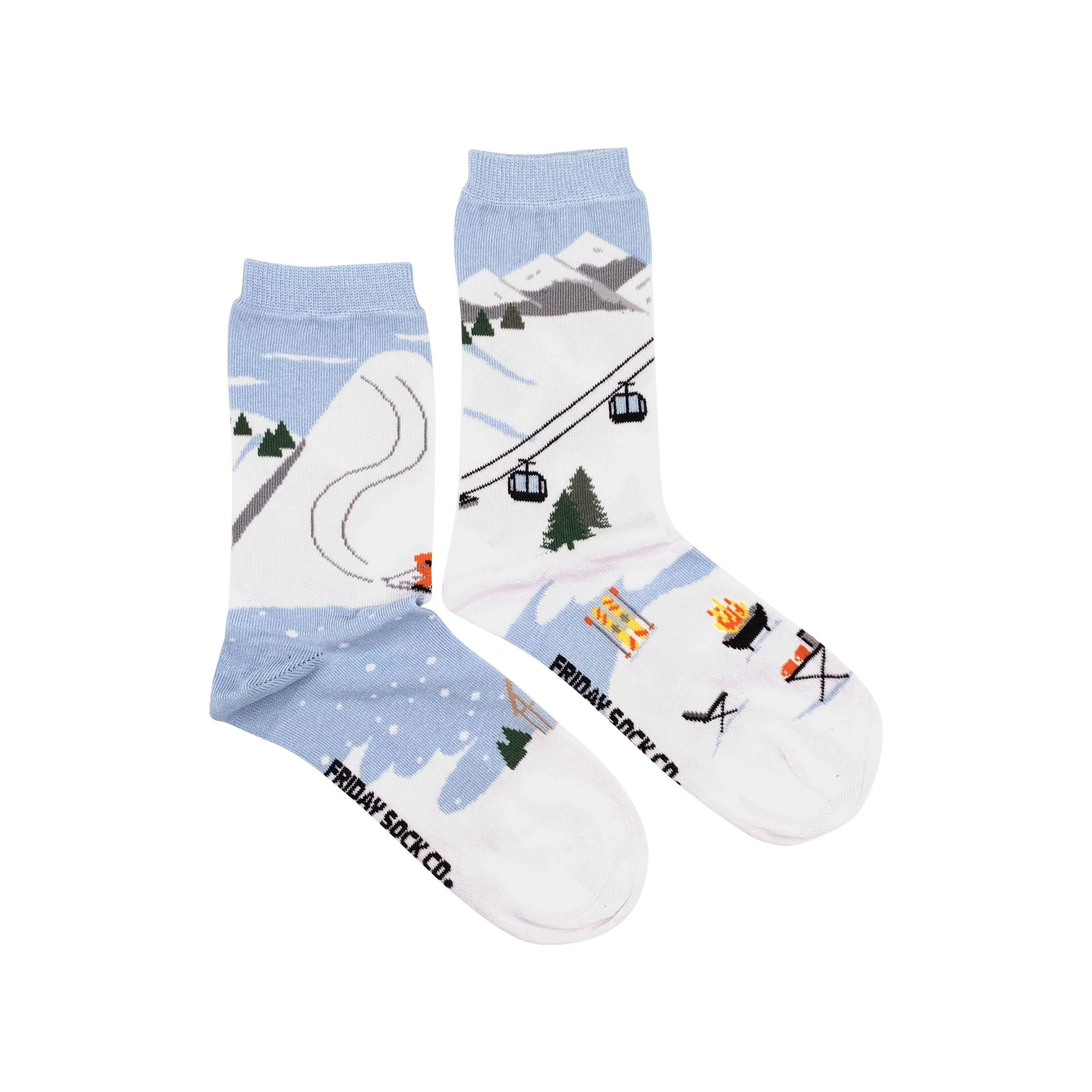 Friday Sock Co. - Women's Ski Scenes