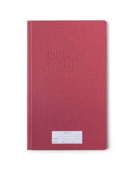 Designworks:Tall Notebook #17 Burgundy 7.25x11.5