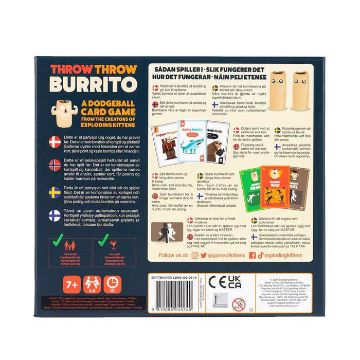 Asmodee Throw Throw Burrito