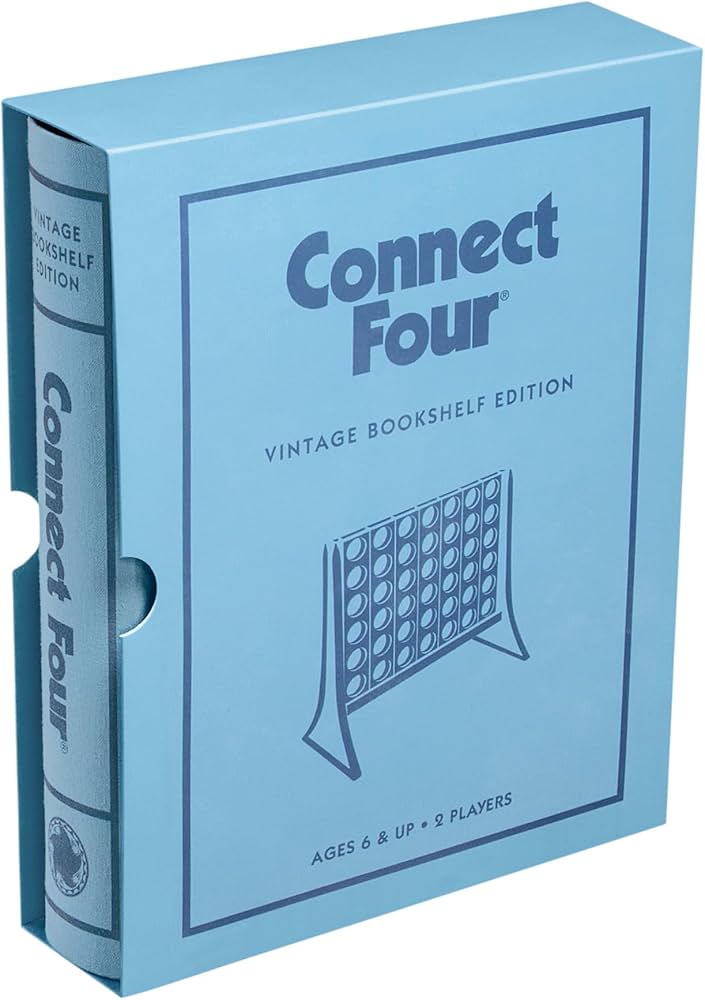 Vintage Bookshelf Edition Connect Four