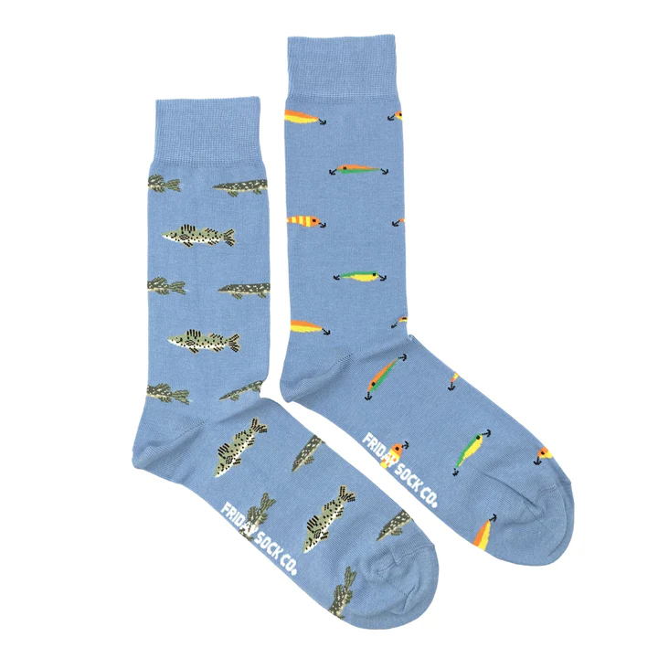 Friday Sock Men's Fish & Fishing Lures