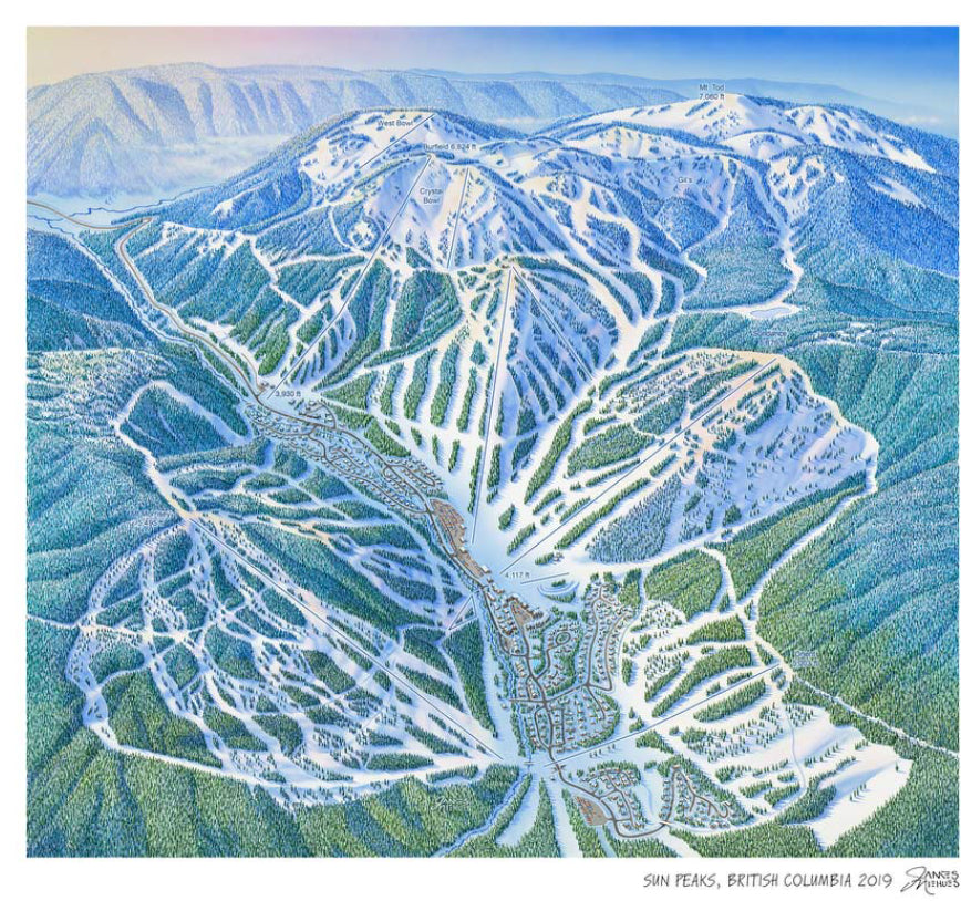 Man Behind The Maps: Legendary Ski Artist James Niehues