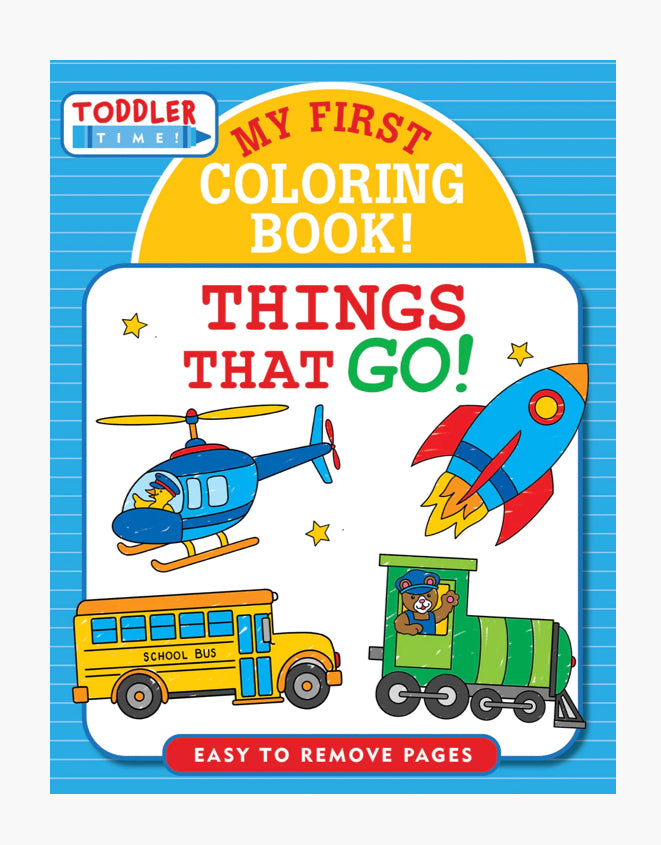 Things That Go: 1st Colouring Book