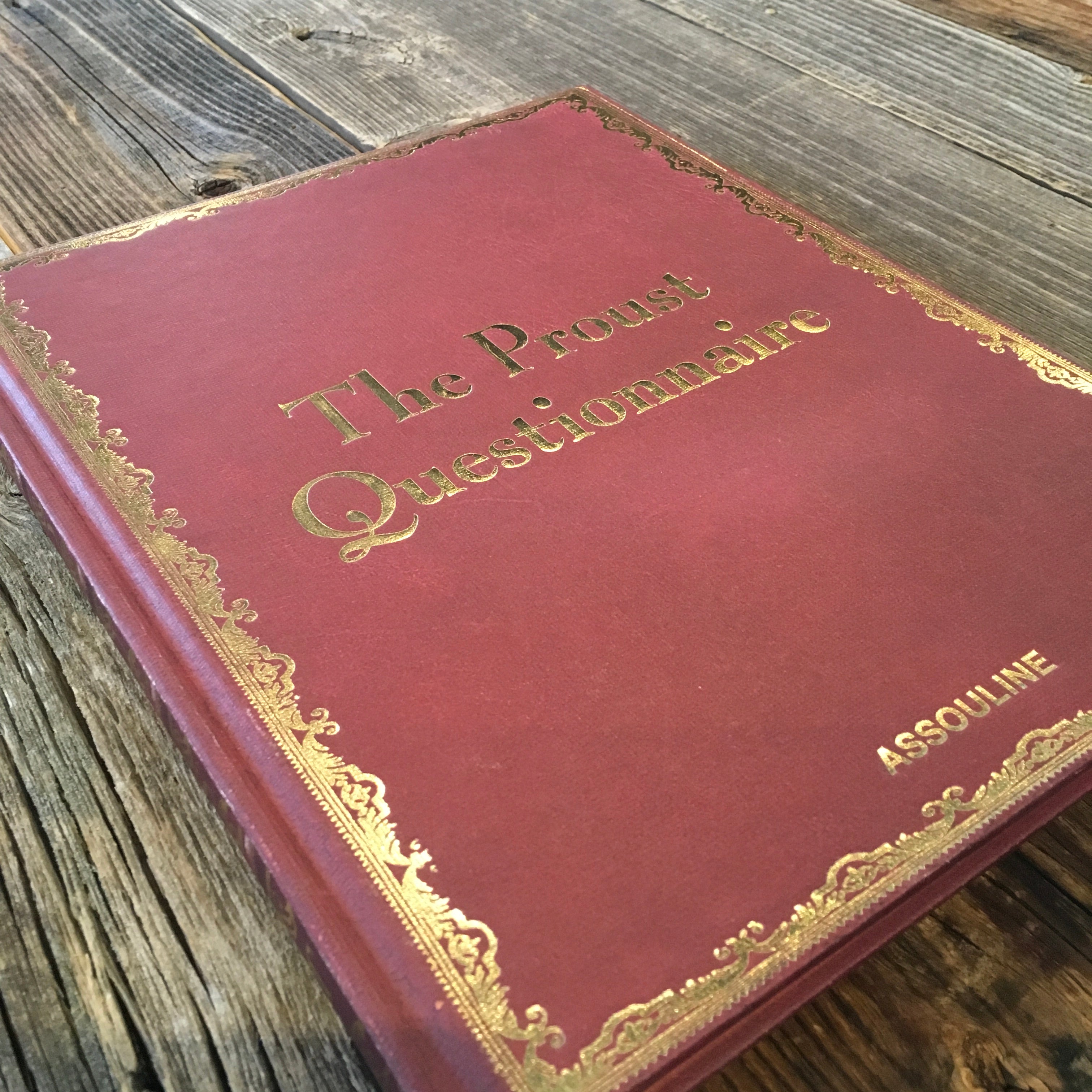The Proust Questionnaire