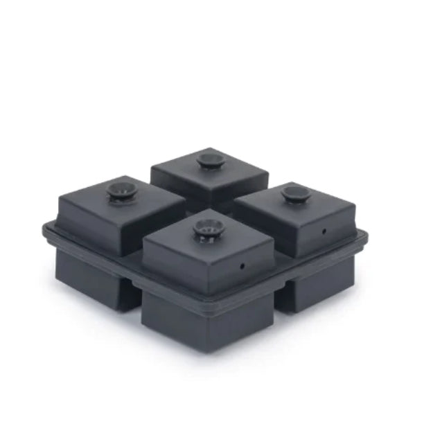 Peak Ice Works Crystal Ice Tray Charcoal