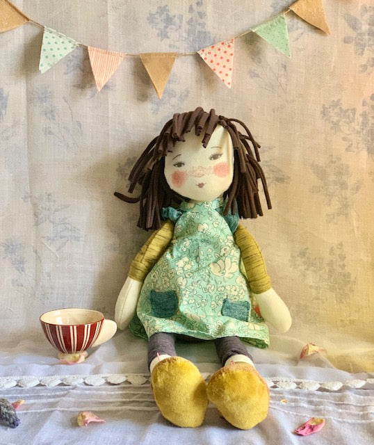 Moulin Roty  Les Rosalies "Iris" Rag Doll 45cm
