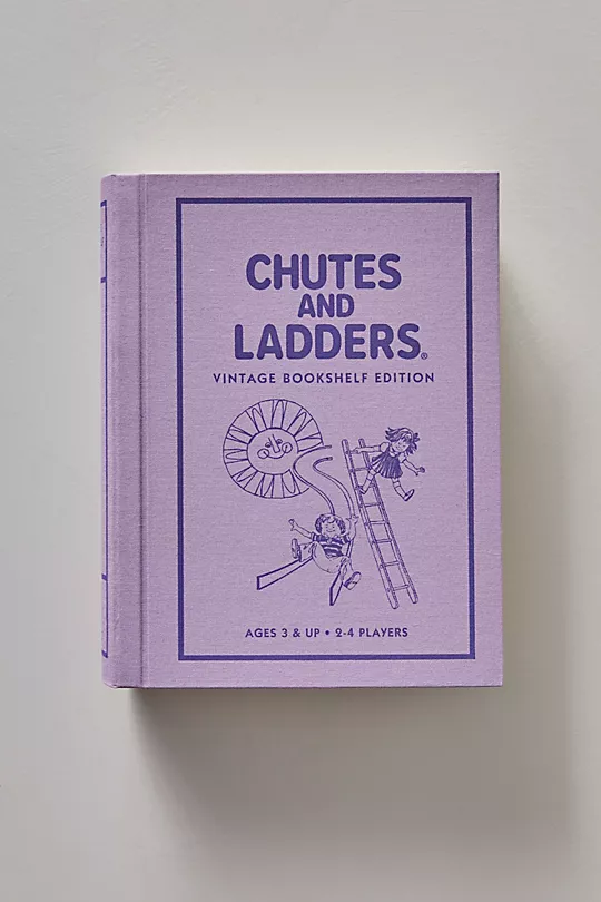 Vintage Bookshelf Edition - Chutes & Ladders