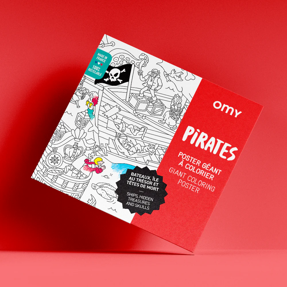 OMY Giant Poster Pirates