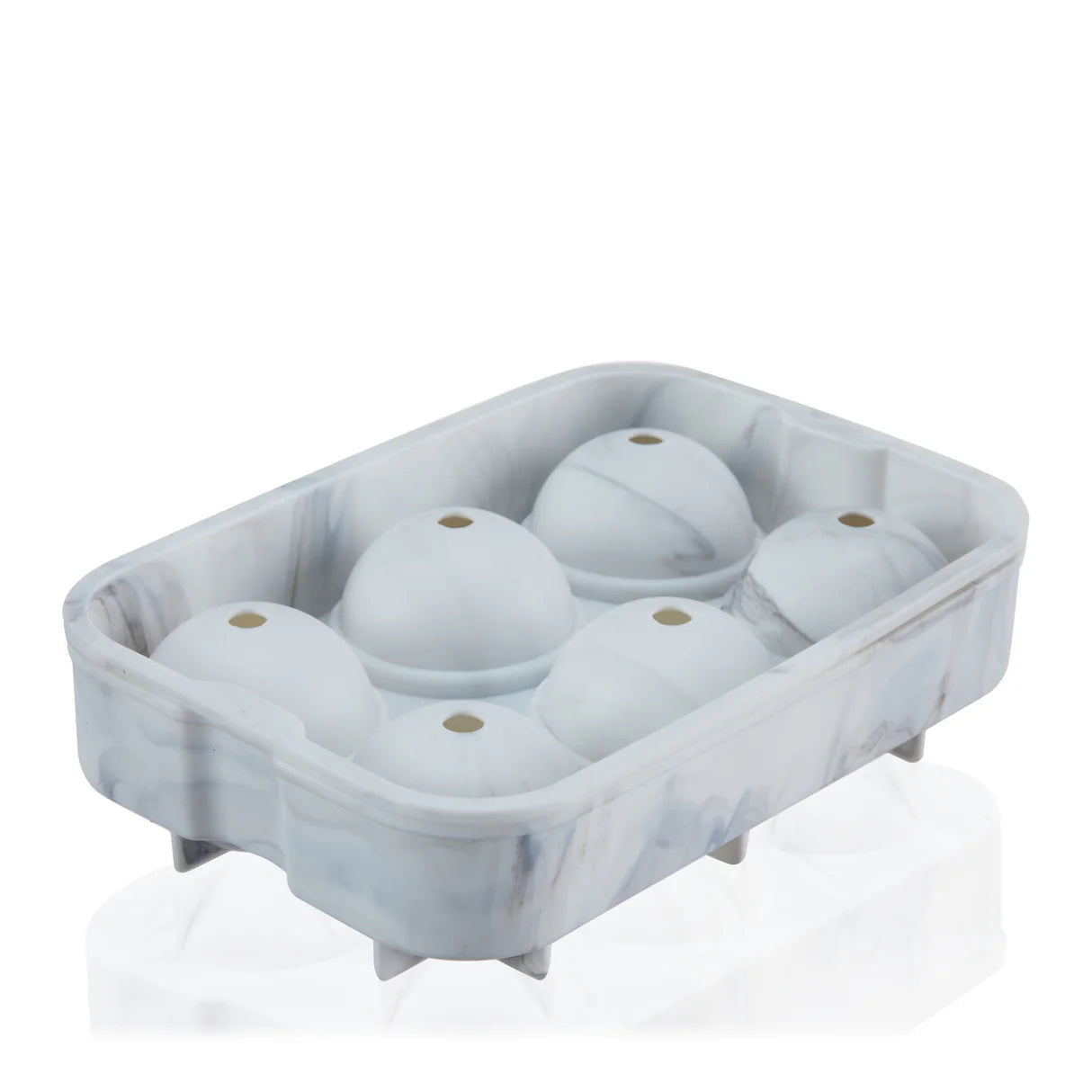 Host Silicone 2" Ice Sphere Mold Marble (6)
