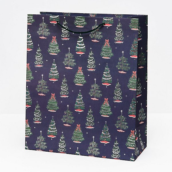 Paper Source Tinsel Tree Gift Bag XL