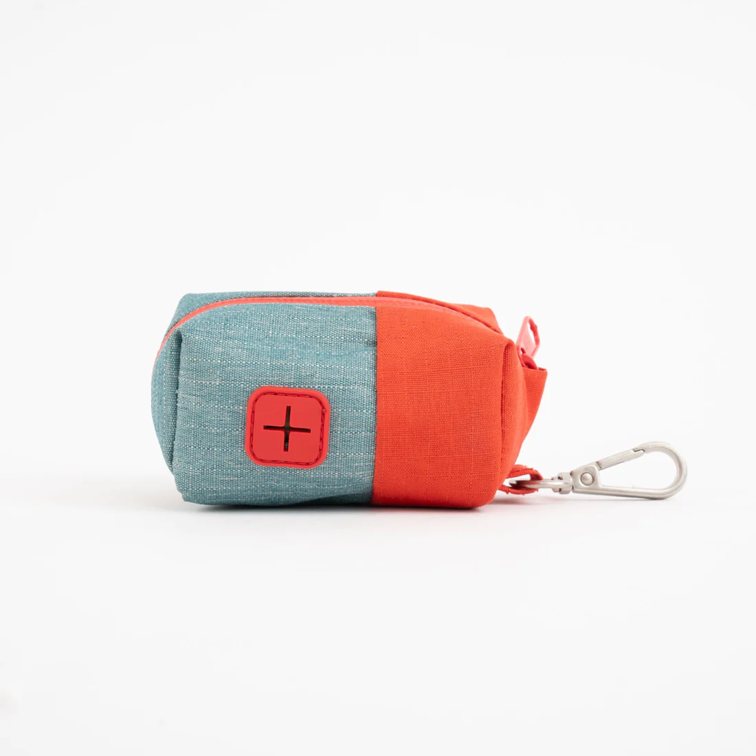 Fritz Poop Bag Carrier Denim / Orange