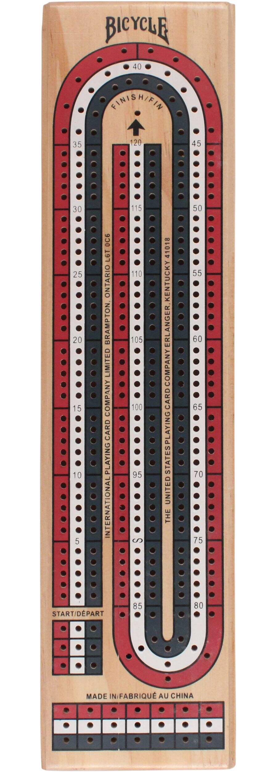 Everest Bicycle Cribbage Board