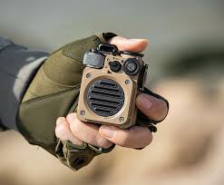 MUZEN Wild Mini Bluetooth　Desert  yellow Muzen Portable Bluetooth Speaker, Wild Mini Rugged Travel