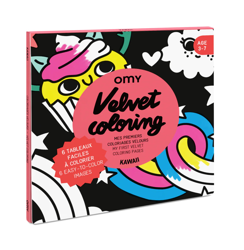 OMY Velvet Colouring Kawaii