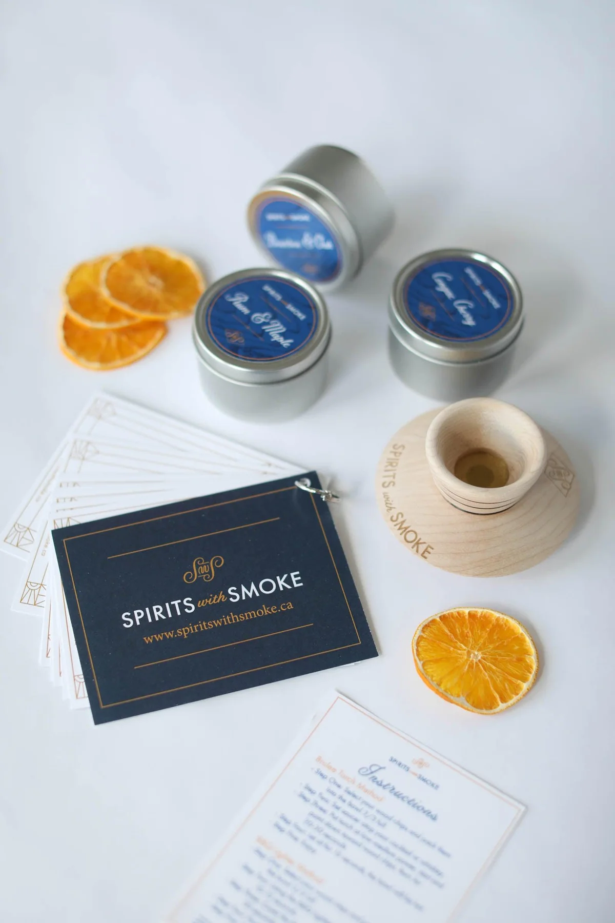 Spirits with Smoke Smoking Saucer Set