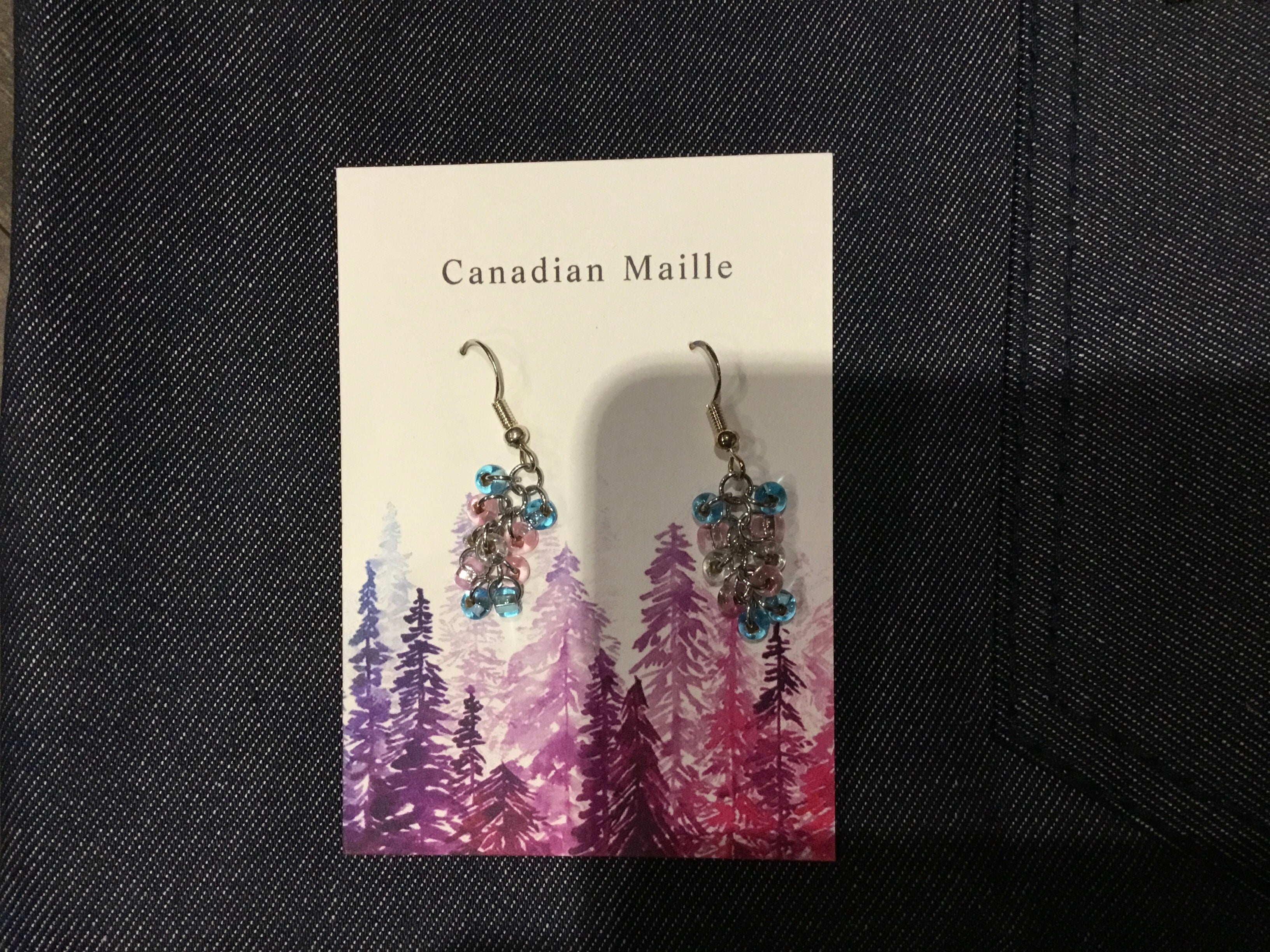 Canadian Maille Earrings