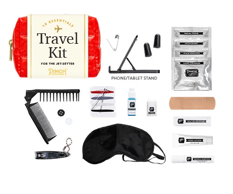 PP Puffer Travel Kit Red