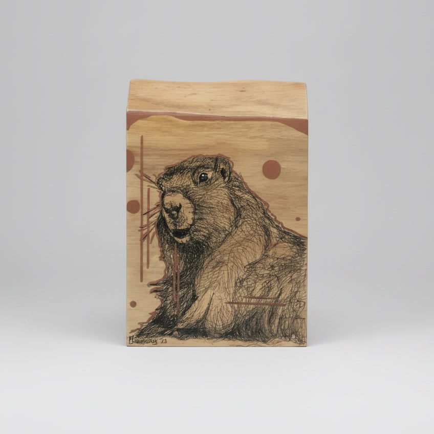 Michaela - Alpine Marmot (walnut)