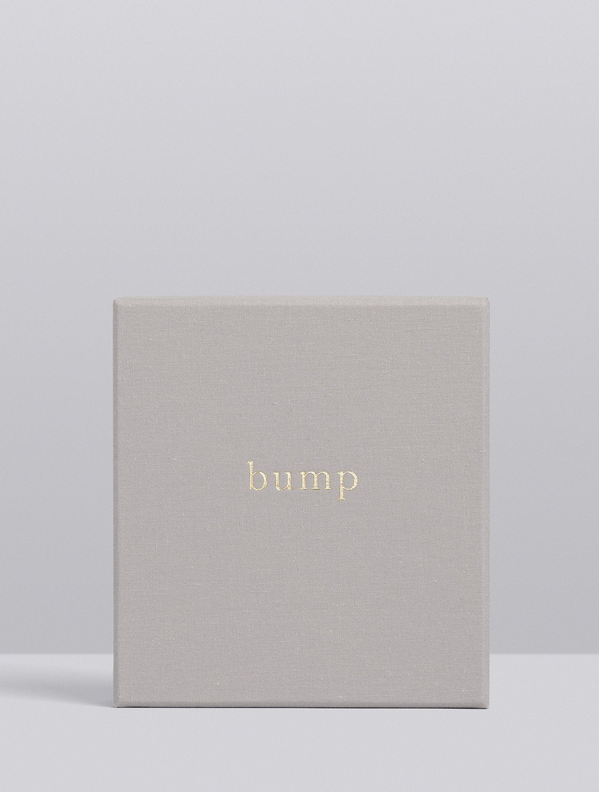 Write To Me Bump. My Pregnancy Journal. Grey