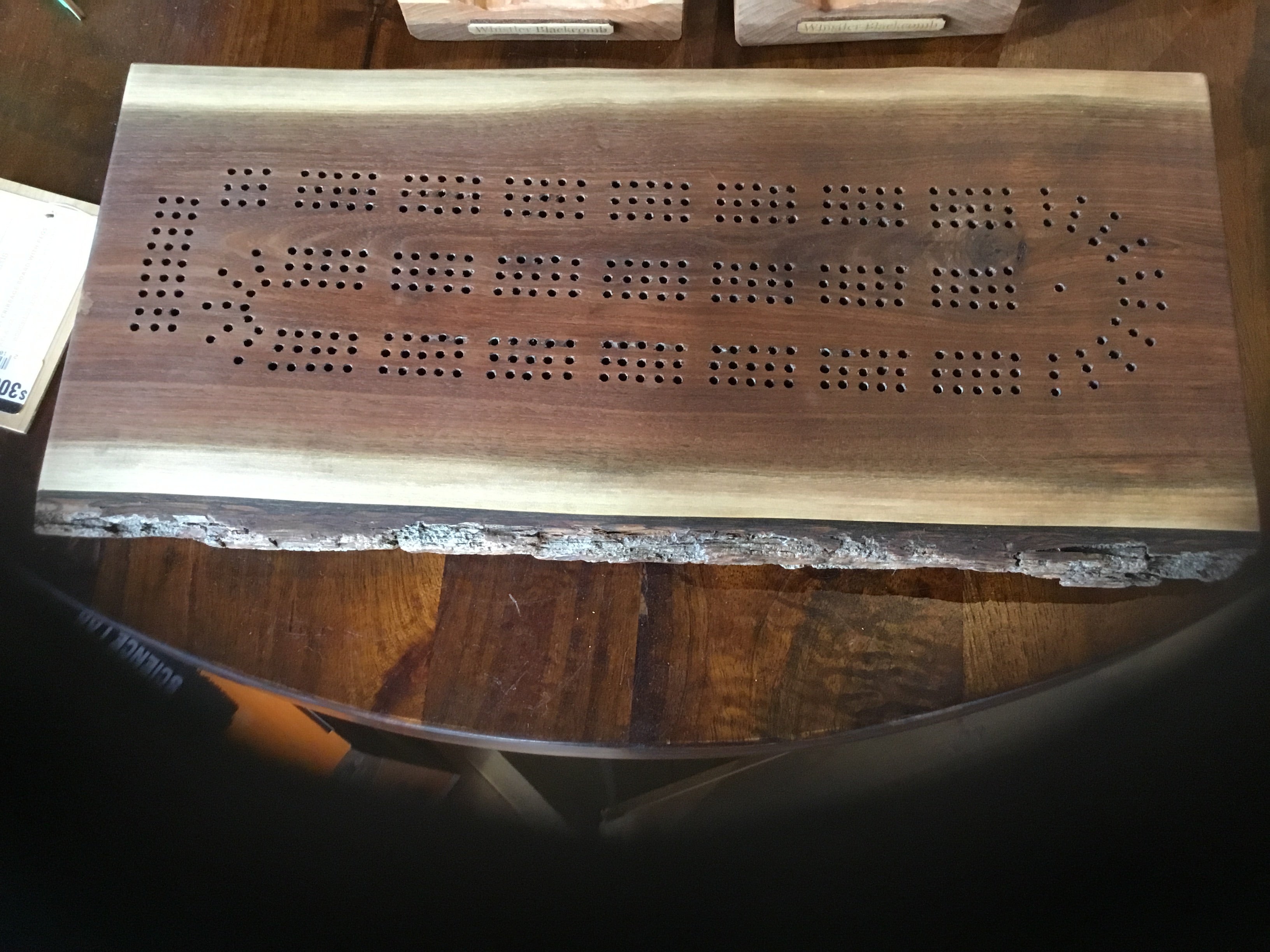 Machi Mela Cribbage Board