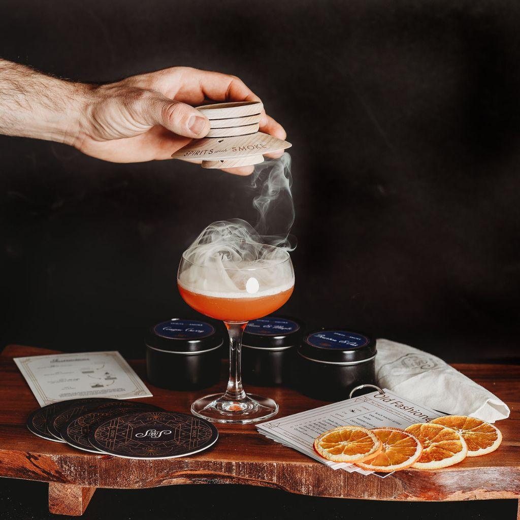 Spirits with Smoke Smoking Saucer Set