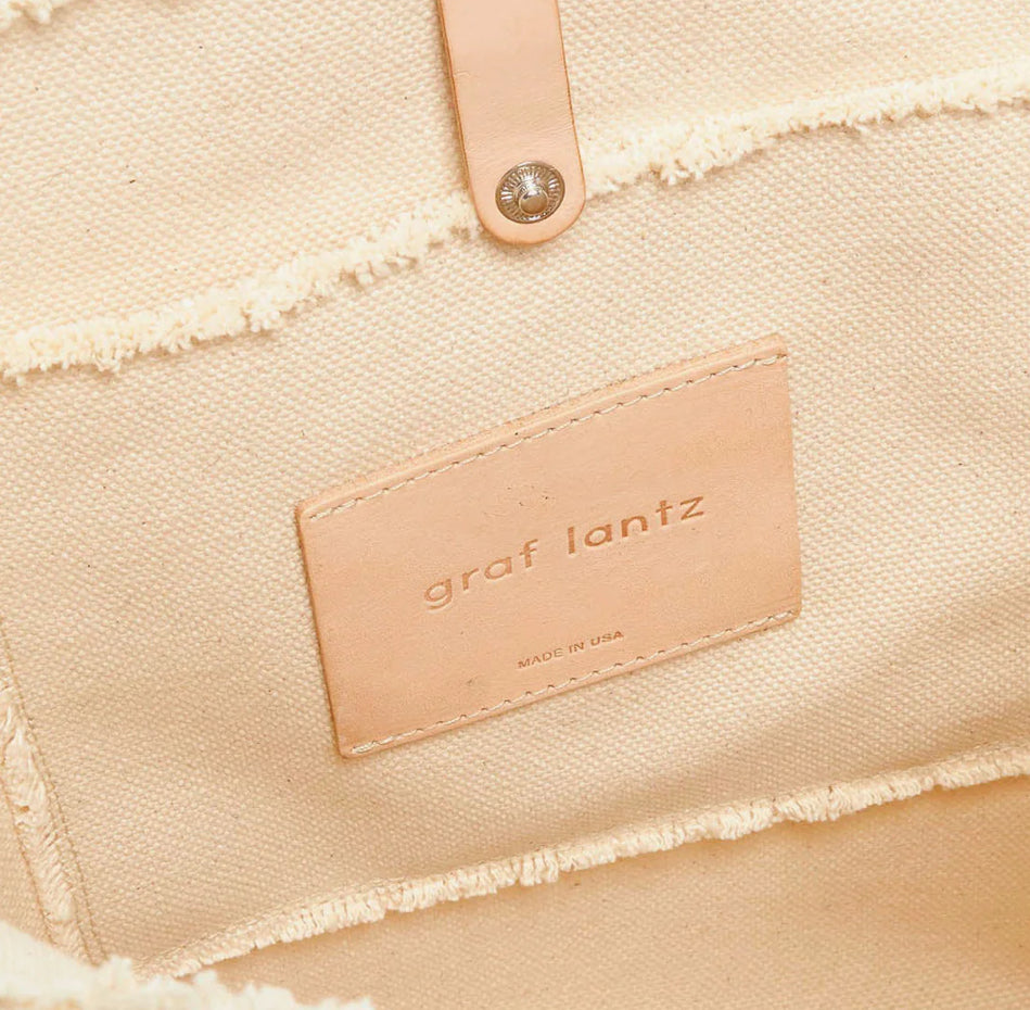 Graf Lantz Hana Canvas Tote Natural