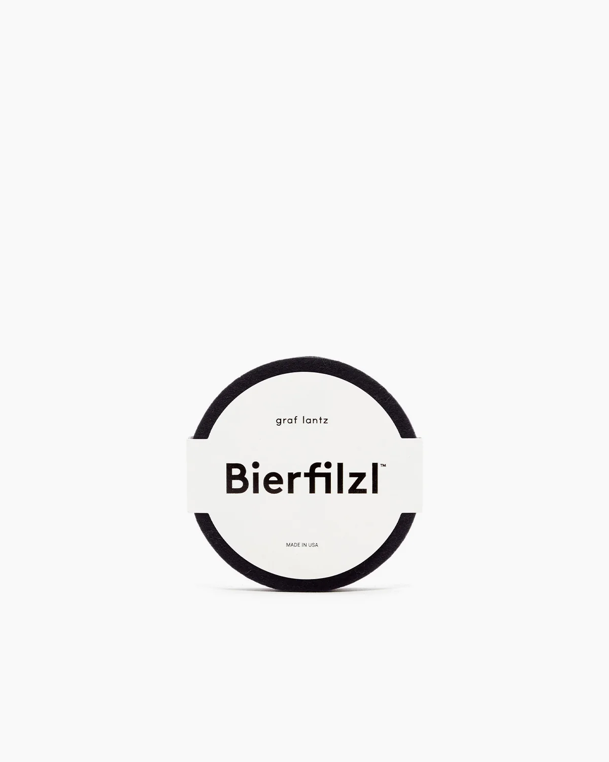 Graf Lantz Coaster Round Black