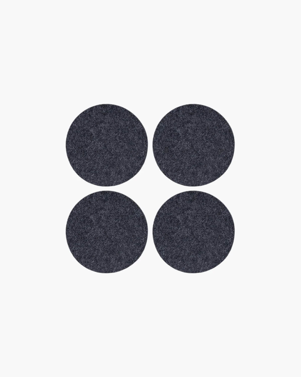 Graf Lantz Coaster Round Charcoal 4pk