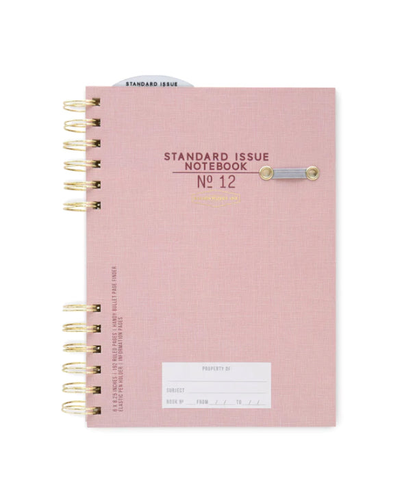 Designworks: Undated Planner  #12 Wire Dusty Pink