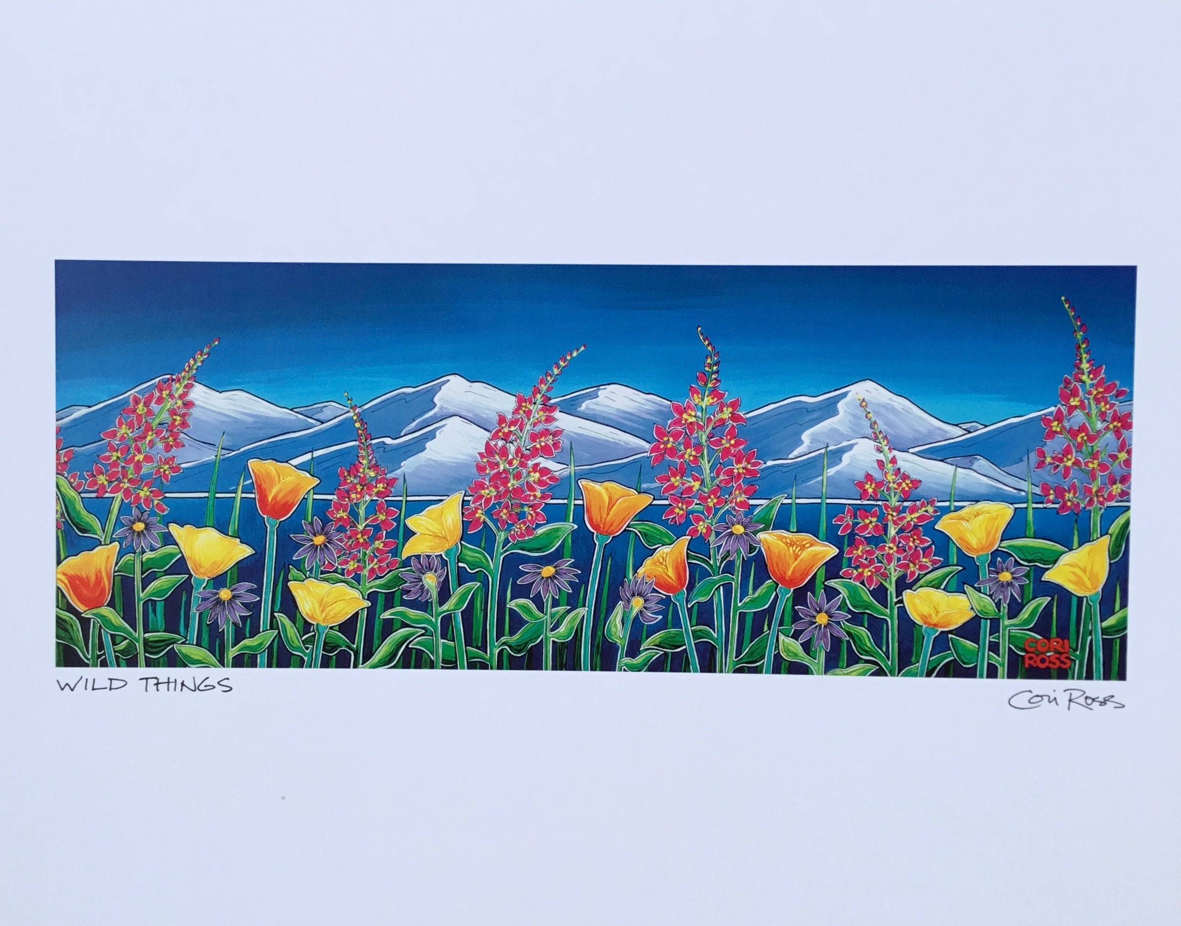 Cross Designs 11 x 14 Print - Wild Things