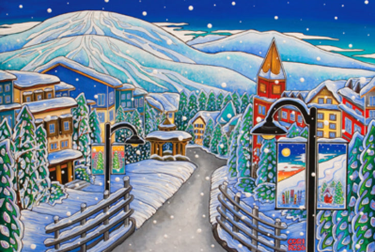 Cross Designs 11 x 14 Print - Whistler Wonderland