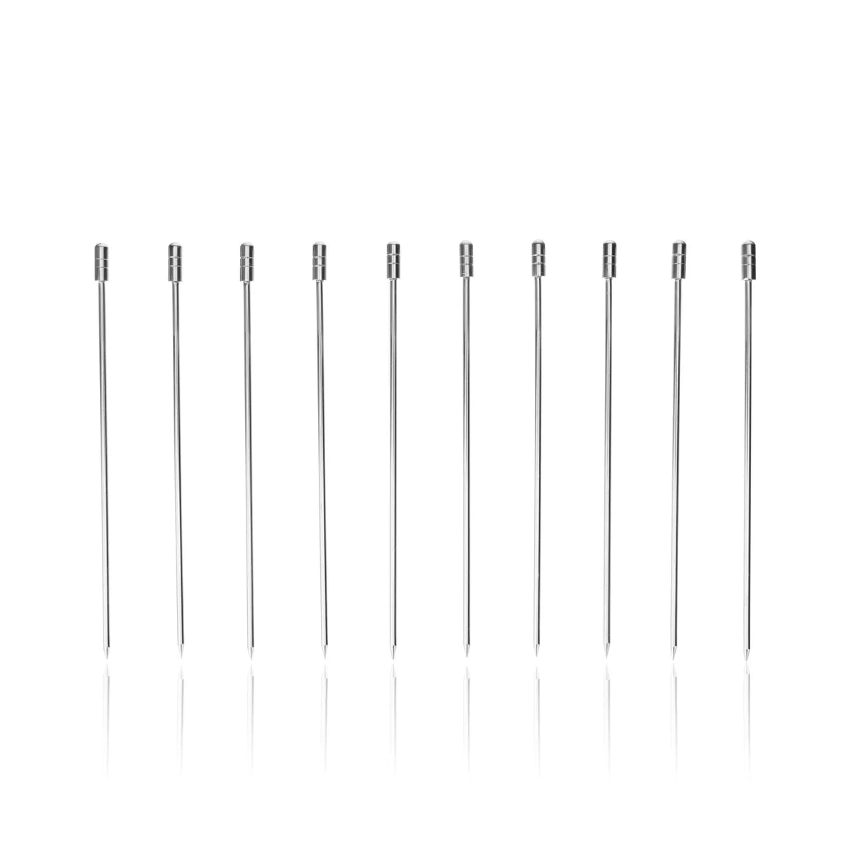 Stainless Steel Cocktail Picks (10)