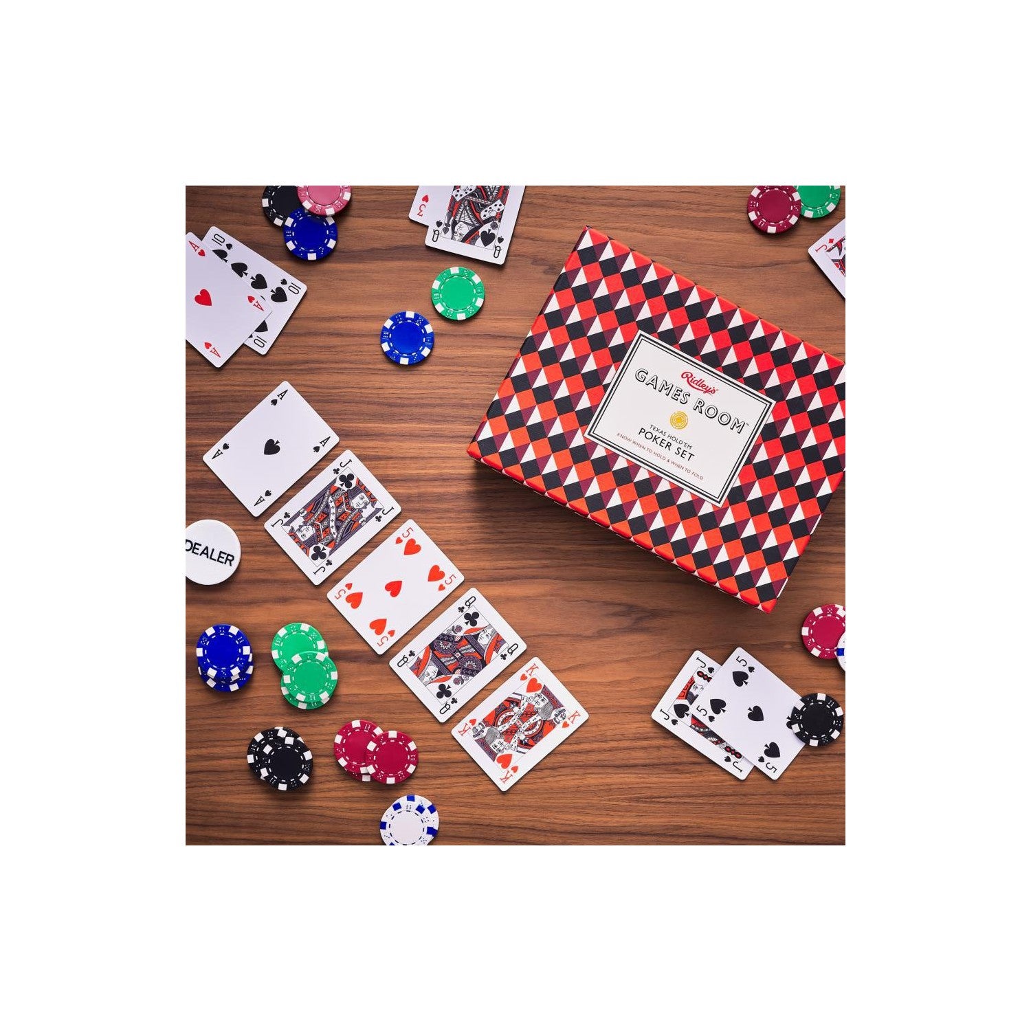 Games Room - Texas Hold'em Poker Set