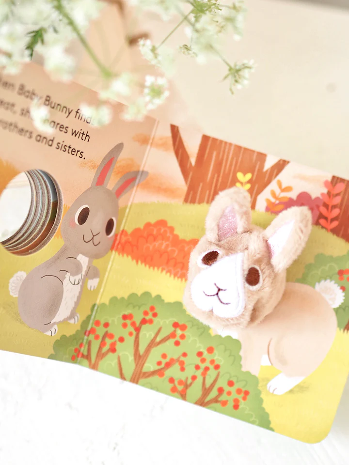 Baby Bunny Finger Puppet