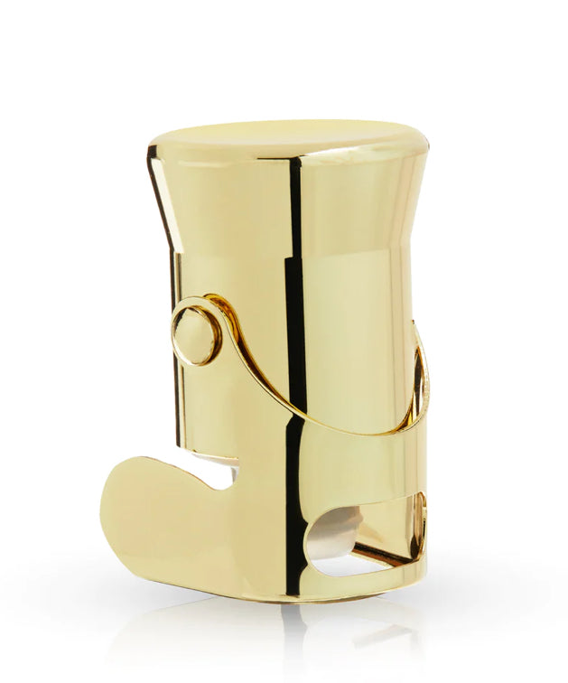 Viski Heavyweight Champagne Stopper Gold
