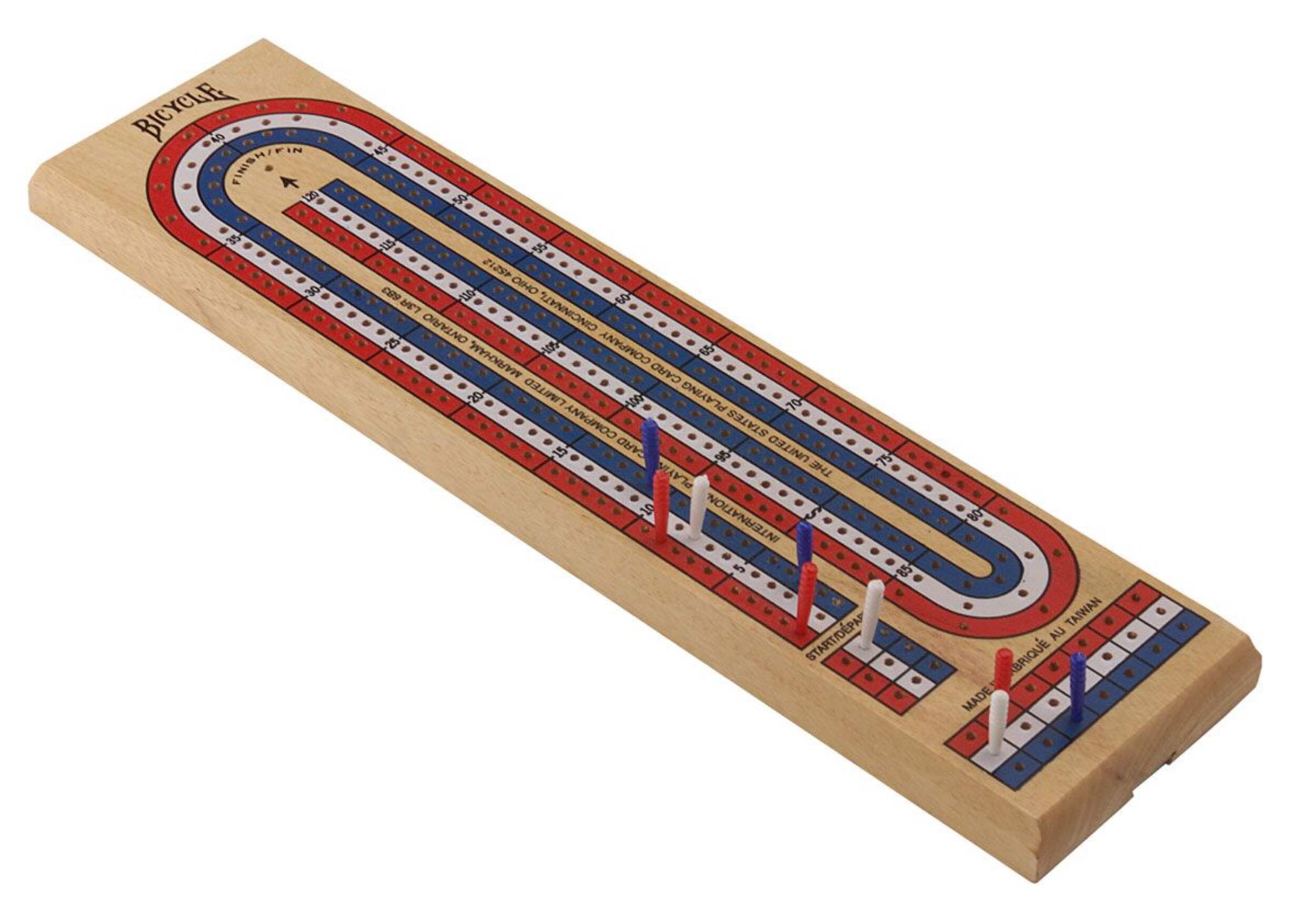 Everest Bicycle Cribbage Board
