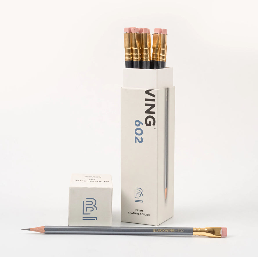 Blackwing 602 Grey Pencil set of 12