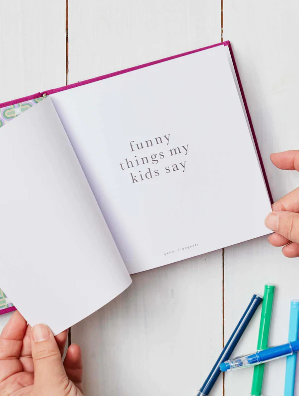 Write To Me Funny Things My Kids Say - Magenta